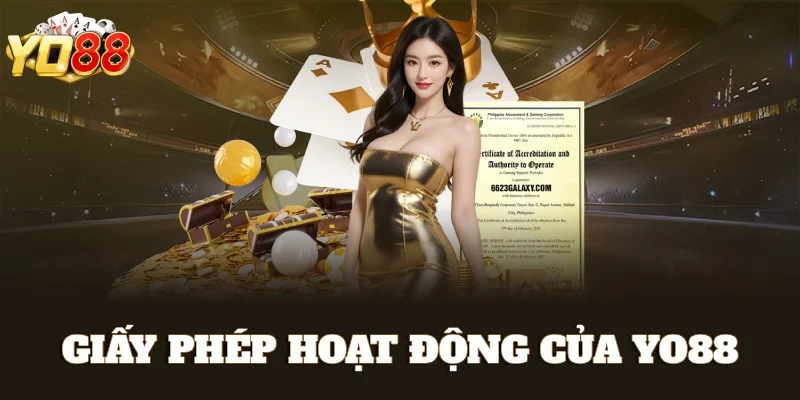 Yo88 được cấp phép từ Curacao eGaming