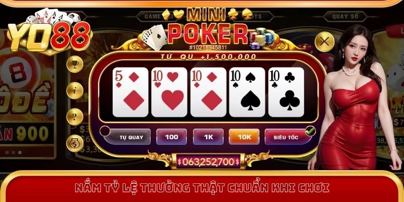 Lưu ý cần nhớ khi chơi Mini Poker Lưu ý cần nhớ khi chơi Mini Poker