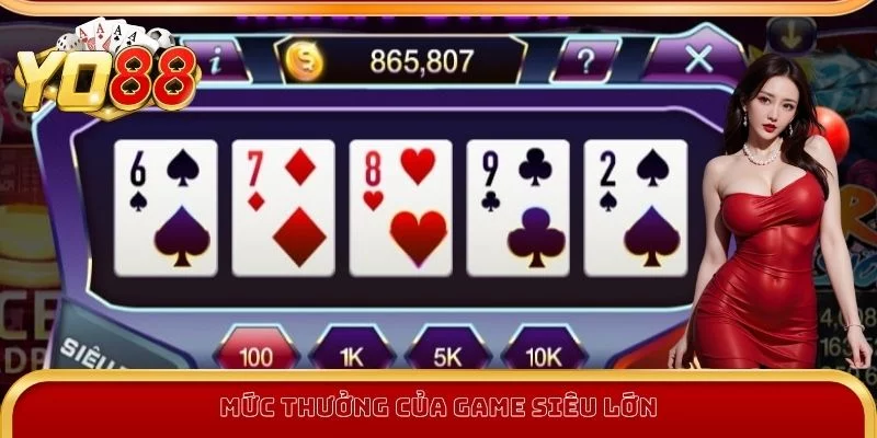 Tỷ lệ đổi thưởng hấp dẫn trong Mini Poker Tỷ lệ đổi thưởng hấp dẫn trong Mini Poker