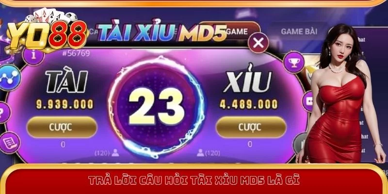 Trả lời câu hỏi tài xỉu MD5 là gì
